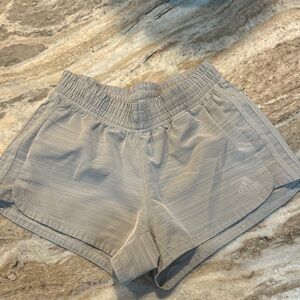 Adidas Women's Heather Gray Athletic Shorts